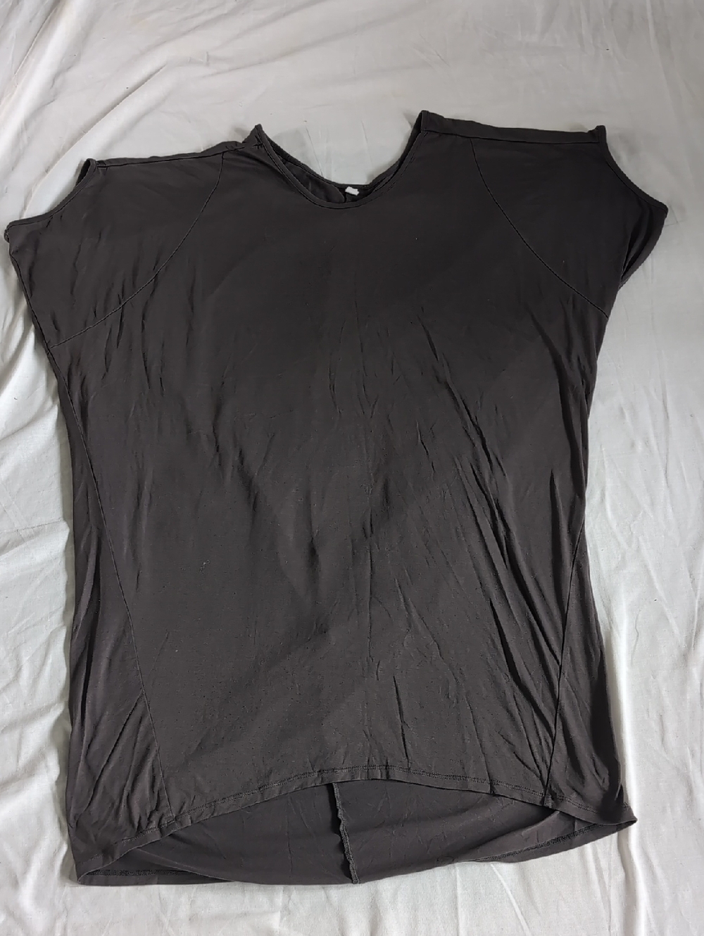 Uniqlo Green Relaxed Tunic Mini Dress